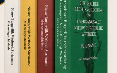 Het Nieuw Burgerlijk Wetboek Suriname is verschenen!